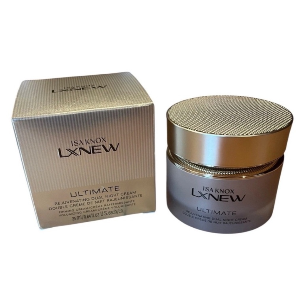 Avon Isa Knox LXNEW Ultimate Rejuvenating‎ Dual Night Cream - NIB - Picture 4 of 7